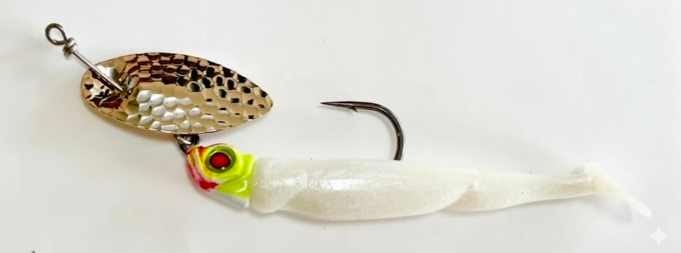 Lure Innovations Ultimate InLine White-n-Chartreuse
