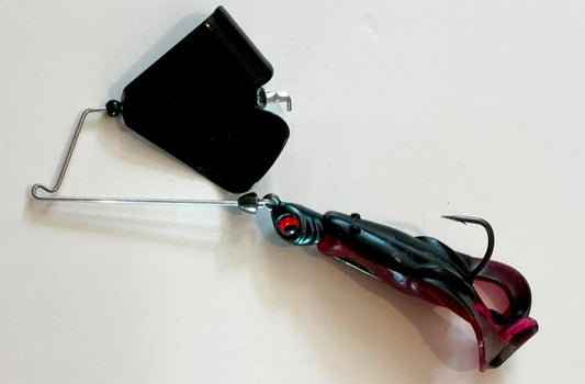 ToadBuster BuzzBait Black and Red