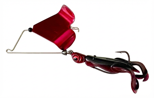 ToadBuster BuzzBait Red and Black