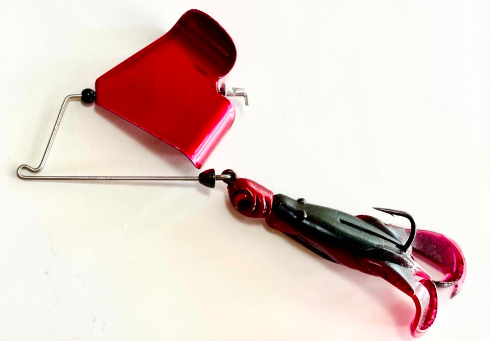 ToadBuster BuzzBait Red and Black