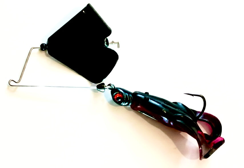 ToadBuster BuzzBait Black and Red