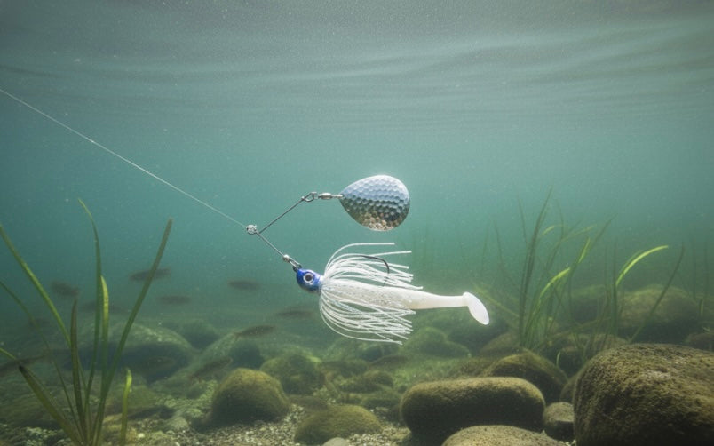 Lure Innovations Lil’ Dynamite Blue Shad Compact Spinnerbait