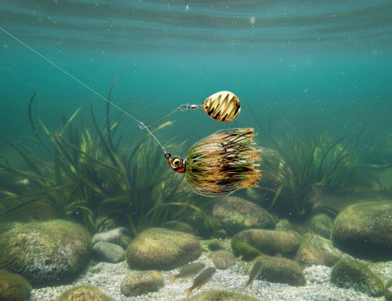 Lure Innovations               Lil’ Dynamite Magic Craw Compact Spinnerbait