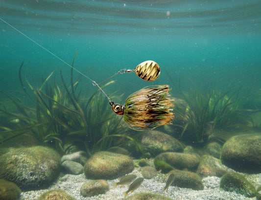 Lure Innovations               Lil’ Dynamite Magic Craw Compact Spinnerbait