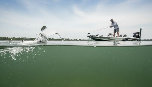 ToadBuster BuzzBait Chrome and White