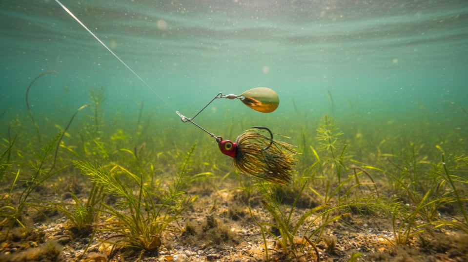 Lure Innovations Lil’ Dynamite Compact Spinnerbait - FireCraw